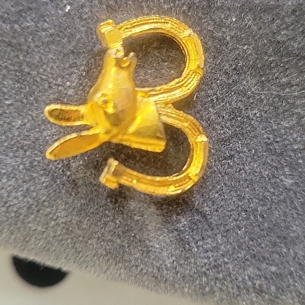 Gulf Oil Lucky Donkey 1960's Lapel Pin